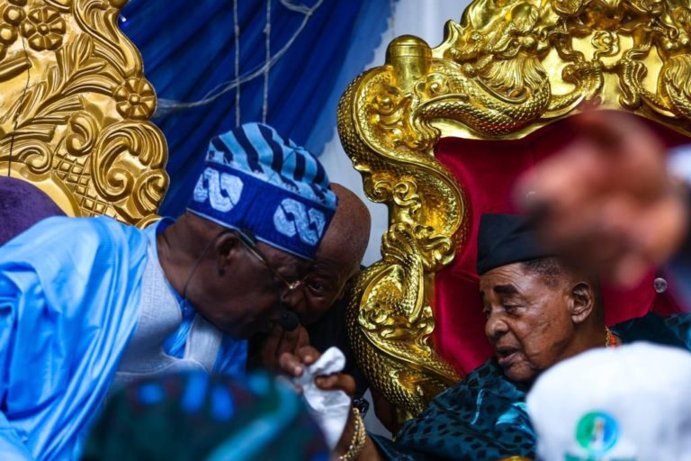 Presidency 2023: Tinubu intensifies campaign, visits Alaafin of Oyo! Video
