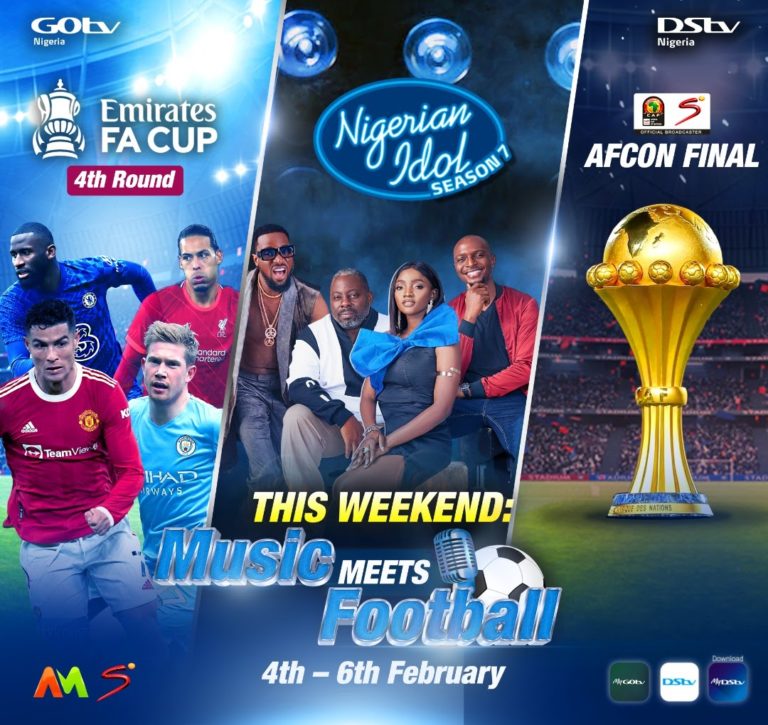 Music meets Football this weekend on DStv and GOtv!