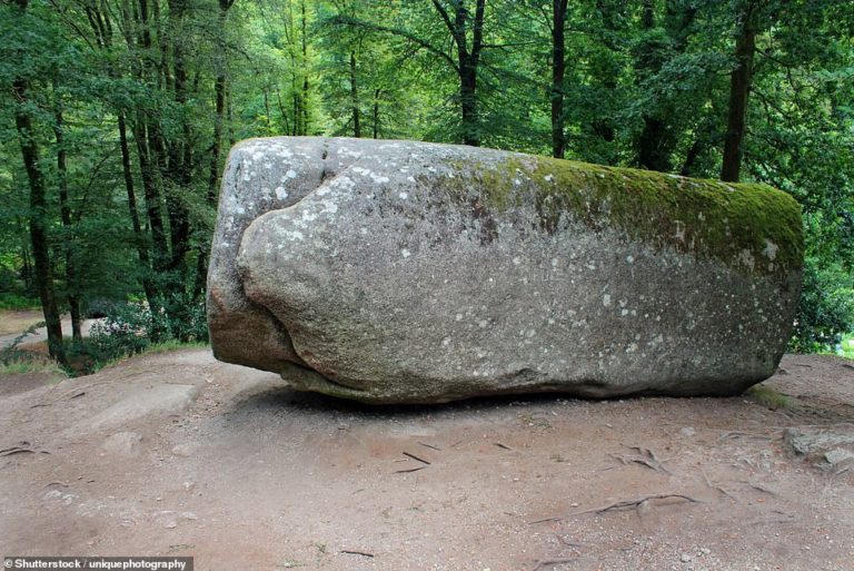 The 137-tonne ‘Trembling Rock’ in France that almost ANYONE can push up and down