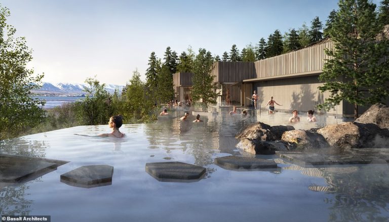 New geothermal ‘Forest Lagoon’ to open in Iceland with two swim-up bars and an infinity-edge pool