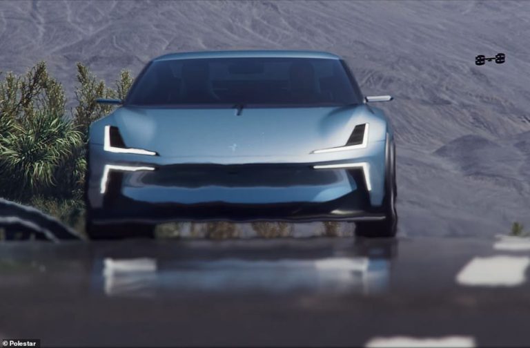 Polestar O2 electric roadster comes with a DRONE to film journeys