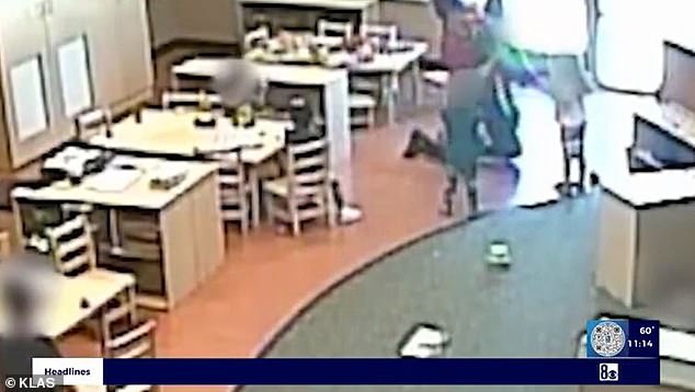 Horrific video shows toddlers watch as daycare worker attacks boy, 2, and breaks his leg