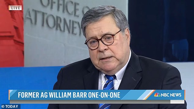 Barr says there’s ‘no evidence’ 2020 election was ‘stolen’ – but hints he’d vote for Trump in 2024