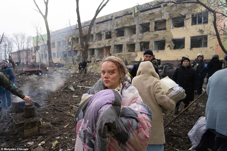 UK defence minister condemns Ukraine hospital bombing as war crime