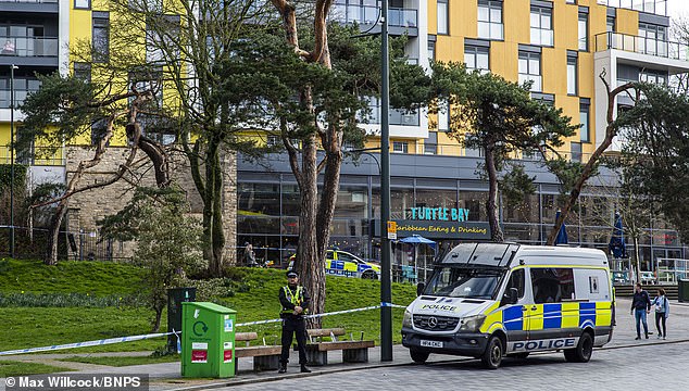 Man, 21, dies after being stabbed outside a Subway on Bournemouth’s nightclub strip