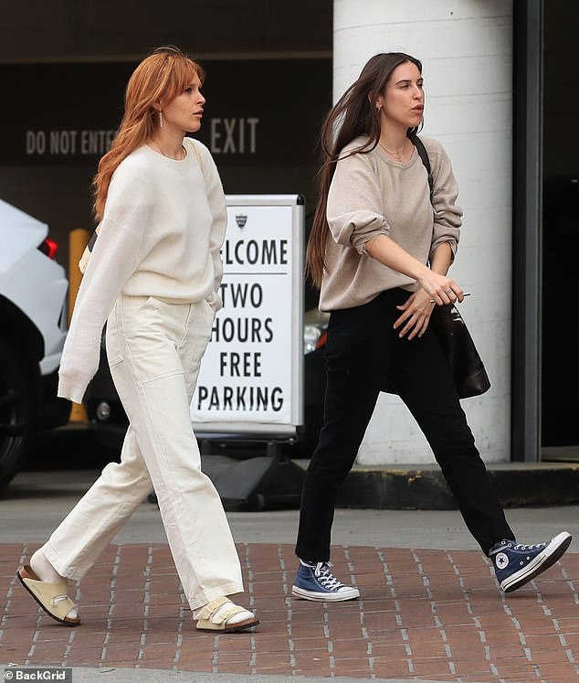 Rumer Willis gets in some quality time younger sister Scout in Beverly Hills