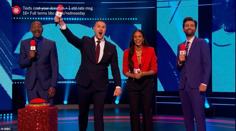 Comic Relief 2022: BBC viewers marvel at Lenny Henry’s trim physique as telethon kicks off