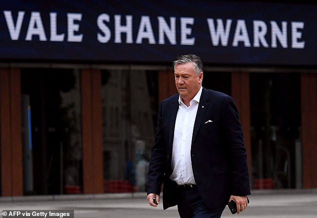 Eddie McGuire will conduct Shane Warne’s private funeral with 80 guests