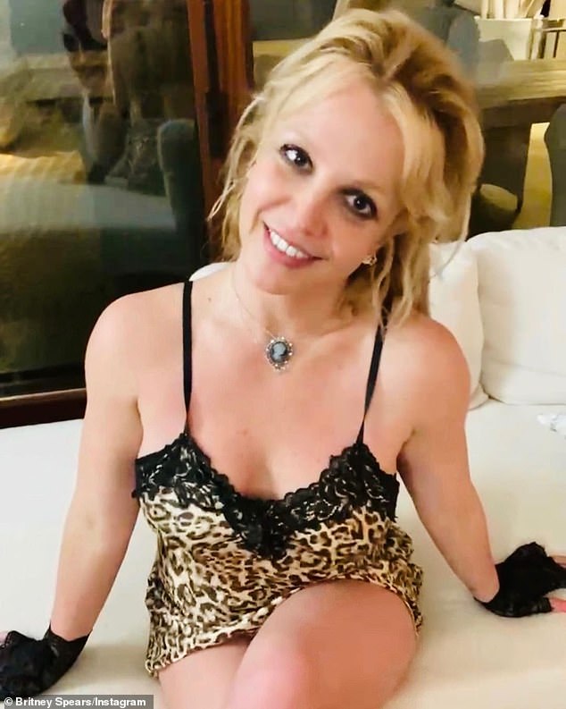 Britney Spears shares cheetah slip-clad throwback… as her fiancé celebrates Persian New Year