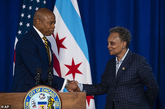 NYC Mayor Eric Adams turns to Chicago’s Lori Lightfoot for ideas on tackling crime