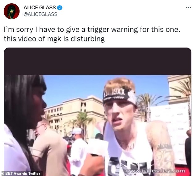 Machine Gun Kelly comes under fire for saying that ‘black girls give the best h**d’