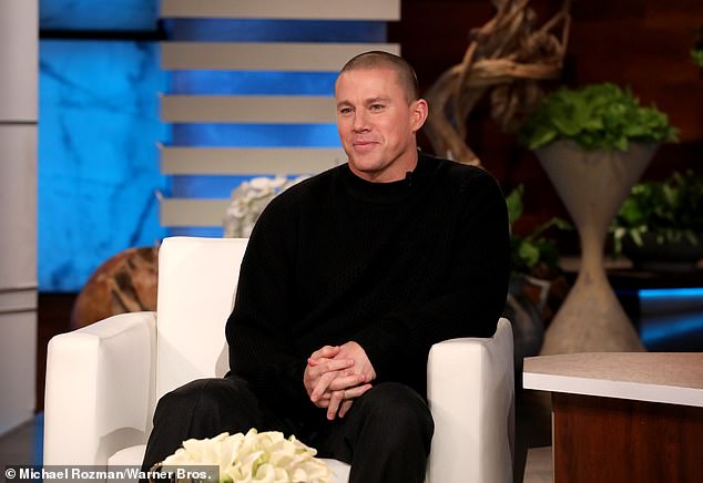 Channing Tatum opens up about wanting to look like Brad Pitt in Legends of the Fall on Ellen