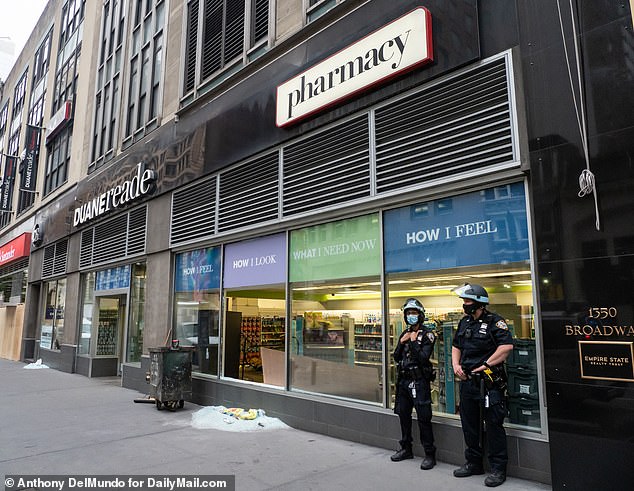 Gangs of teenagers have stormed at least six New York City pharmacies in string of robberies 