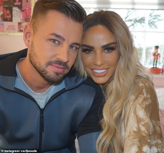 Katie Price’s fiancé Carl Woods ‘deletes photos of her from his Instagram account’