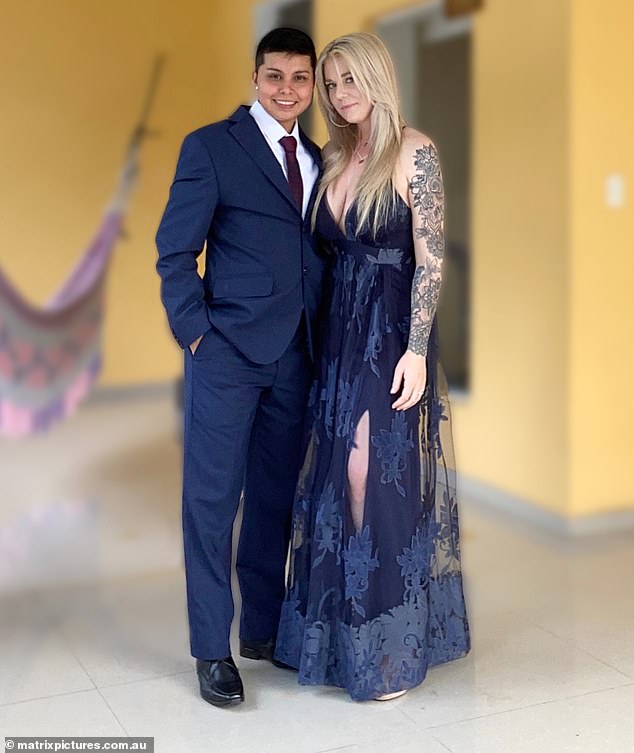 ‘Cocaine Cassie’ marries IT whiz girlfriend in Colombia – after her family travelled from Australia