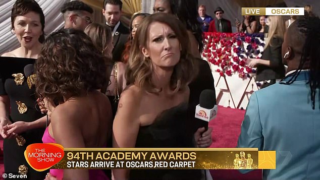 Excruciating moment Venus Williams brutally snubs Sunrise host Natalie Barr live at the Oscars