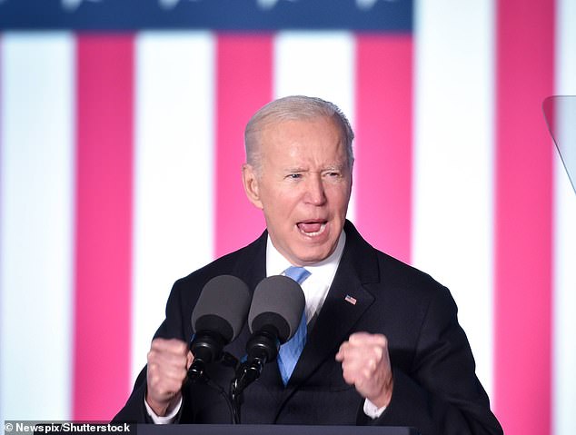 Biden will ask Congress for $32B to FUND police and combat crime in attempt to avoid GOP bloodbath