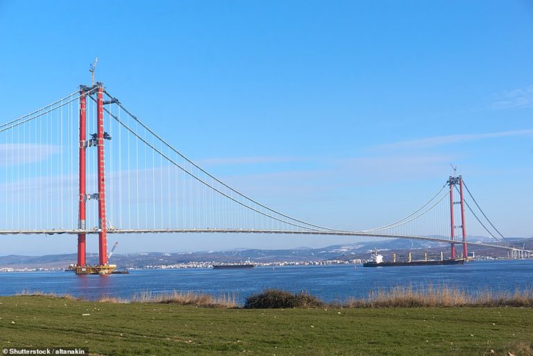 World’s longest suspension bridge opens in Turkey
