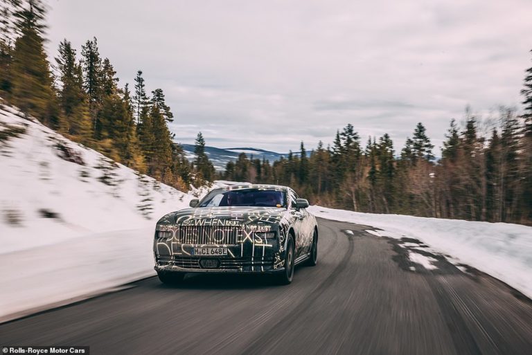 We take an exclusive first passenger ride in Rolls-Royce’s Spectre EV