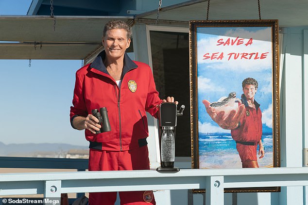 David Hasselhoff reprises role as Baywatch’s Mitch Buchannon for Earth Day Campaign