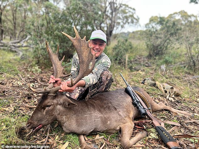 The Block auctioneer Damien Cooley is slammed for ‘grotesque’ deer killing