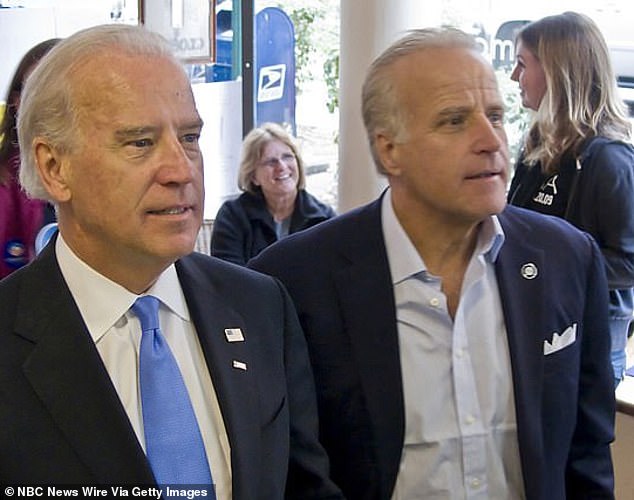 Joe Biden’s BROTHER James is dragged into Chinese payments scandal