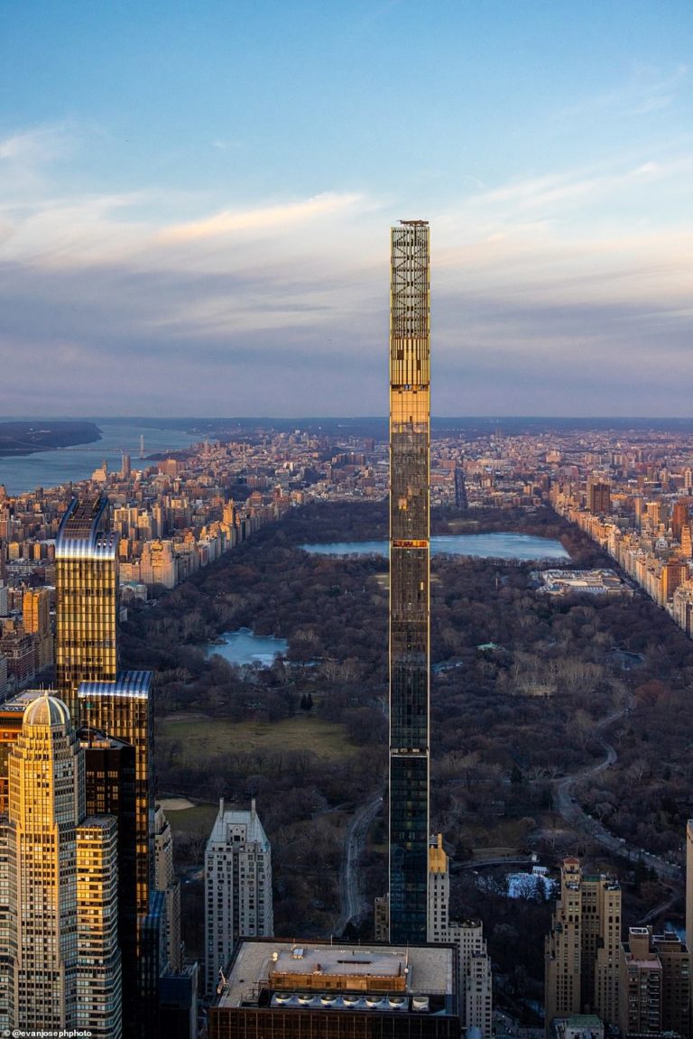 World’s skinniest skyscraper ready to welcome its first residents to Manhattan’s Billionaire’s Row