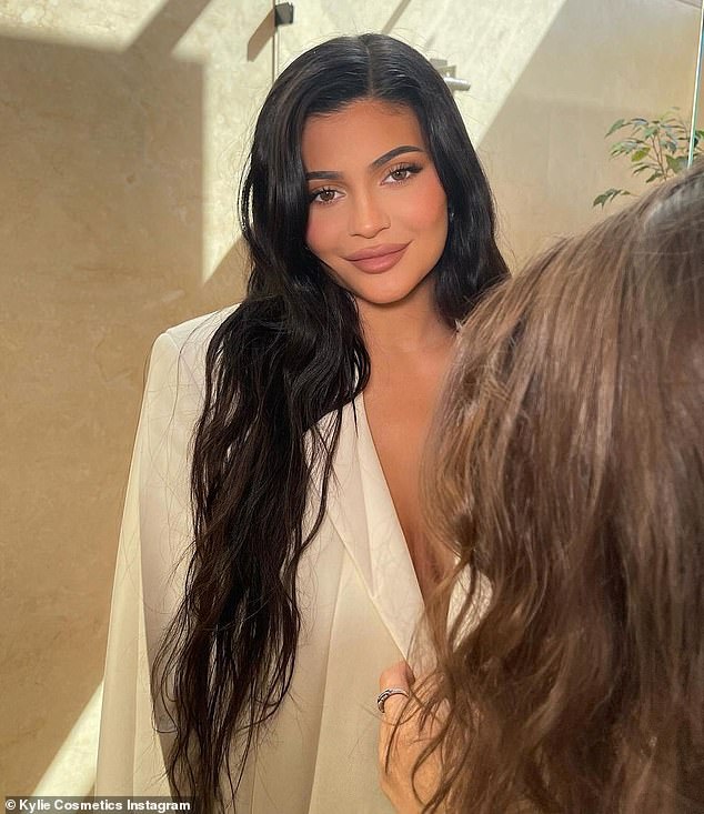 Kylie Jenner gets glammed up as she prepares to promote highly-anticipated series The Kardashians