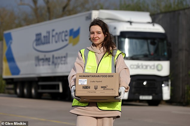 Food lifelines packed in Leicester today… in war-weary Ukraine by Saturday – thanks to your help!