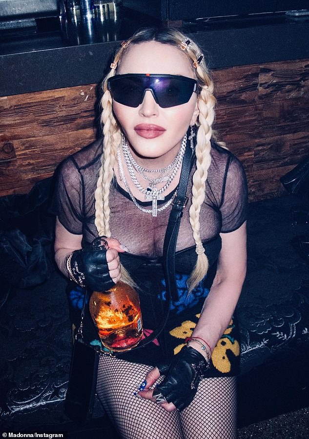 Madonna, 63, drinks Miraval rosé during wild night partying with pals at Sound Nightclub in LA