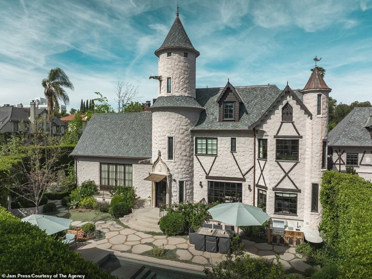Storybook-style chateau in LA with a VERY romantic history hits the market for nearly $6 million