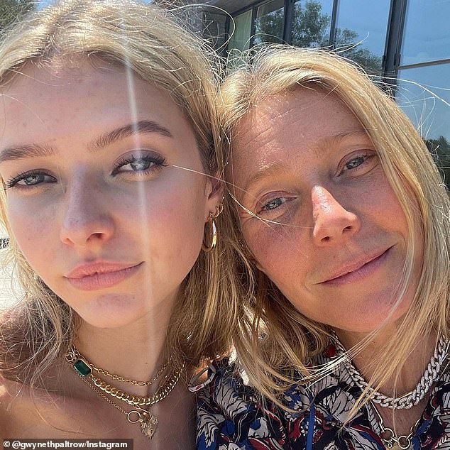 Gwyneth Paltrow’s daughter Apple, 17, asks VERY cheeky question