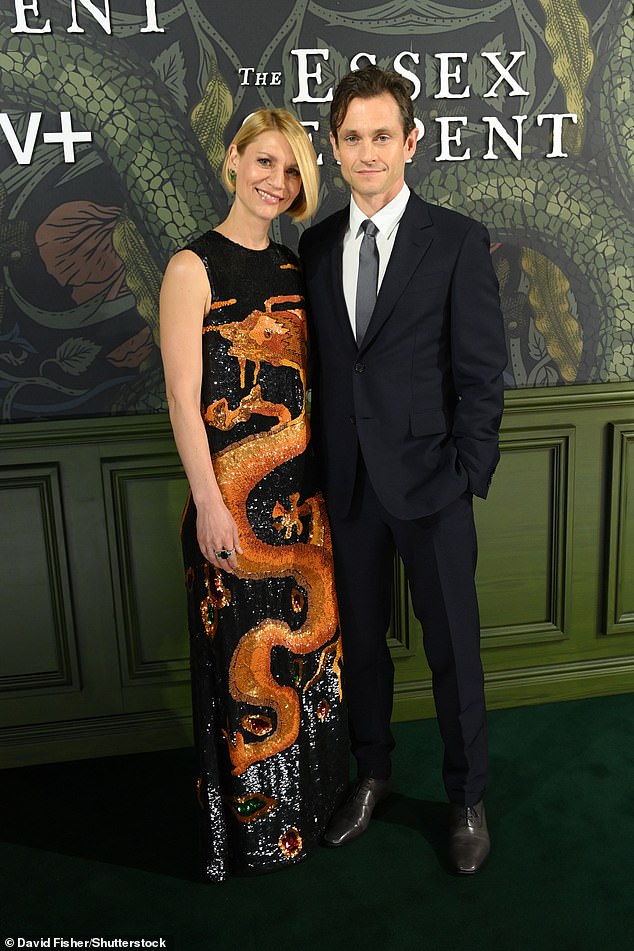 Claire Danes joins husband Hugh Dancy at The Essex Serpent special screening