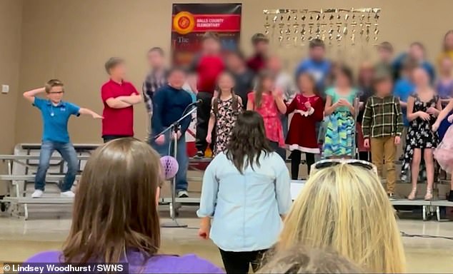 Nine-year-old boy steals the show with his hip-shaking dance during school concert [Video]