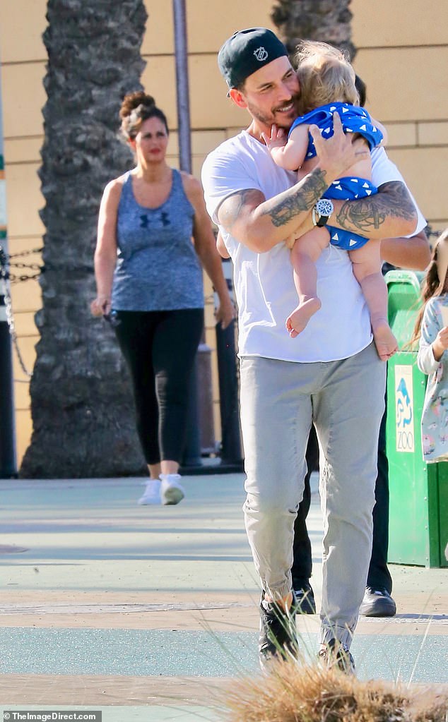 Jax Taylor and wife Brittany Cartwright enjoy visit to a zoo in LA with son Cruz, one