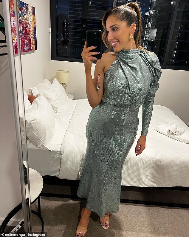 Married At First Sight’s Selin Mengu opts for old Hollywood glamour