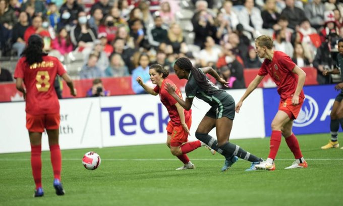 Super Falcons lose to Canada in international friendly
