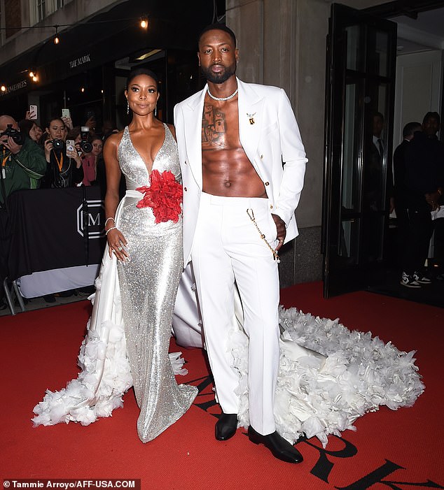 2022 Met Gala: No shirt, no problem! Dwyane Wade shows off his abs with Gabrielle Union