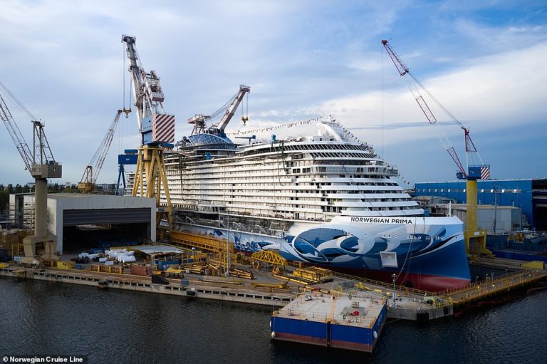 Inside the Norwegian Prima cruise ship on an exclusive tour ahead of her maiden voyage this summer