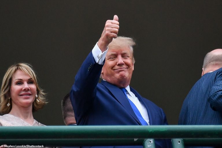 Trump attends Kentucky Derby as 150,000 revelers pack into Churchill Downs for famous race