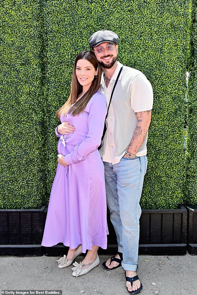 Pregnant Ashley Greene cradles baby bump at the 5th Annual Best Buddies’ Celebration of Mothers