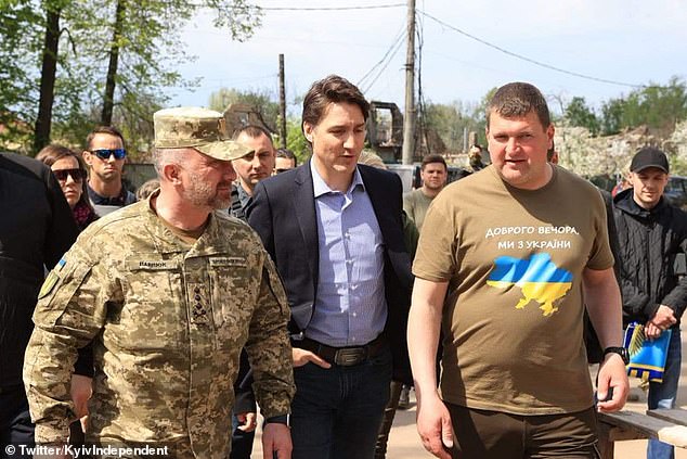 Canadian Prime Minister Justin Trudeau has made a surprise visit to Ukraine 