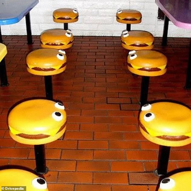 Retro pictures show McDonald’s restaurants from he 80s and 90s