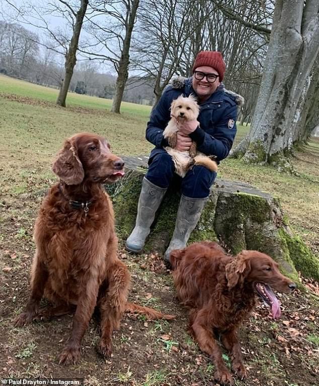 Alan Carr and ex-husband Paul Drayton reunite to ‘reminisce’ about their dog Bev
