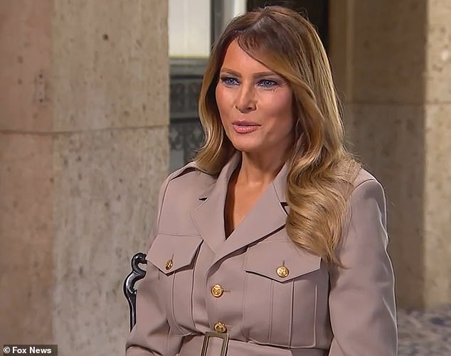 Melania attacks 'biased' Anna Wintour for putting Jill Biden on cover but failing to do same for her 1