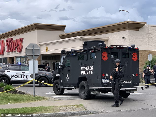 Multiple people are injured and ‘several dead’ after mass shooting at Buffalo supermarket 