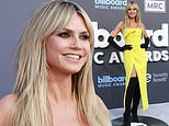 Billboard Awards 2022: Heidi Klum stuns on the red carpet in Las Vegas in yellow slit gown and boots