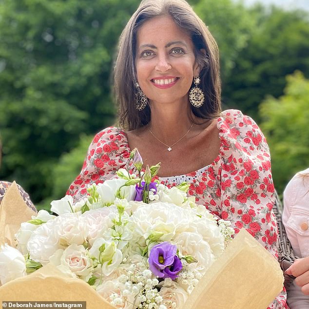 Dame Deborah James had a rose named in her honour and hopes daughter will carry it down the aisle 
