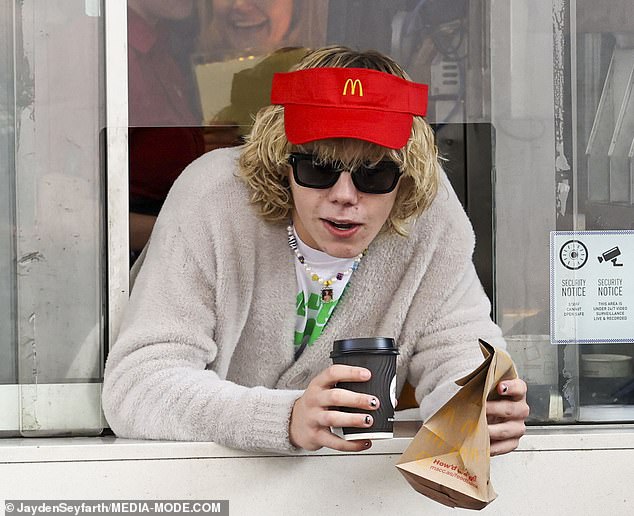 The Kid Laroi surprises fans by serving at McDonald’s drive-through in Sydney’s Waterloo
