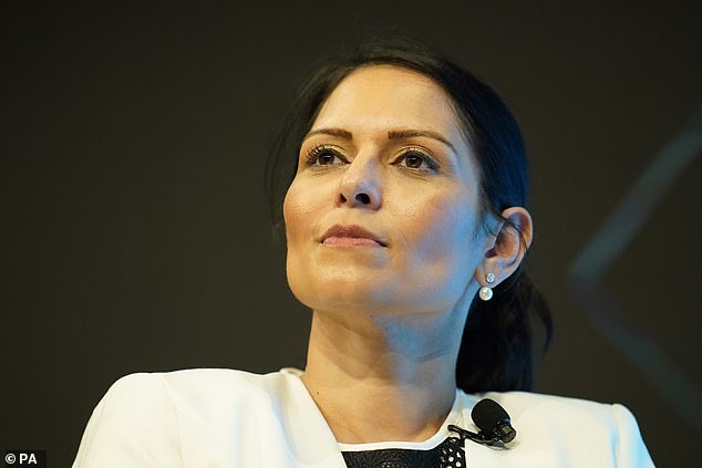 Priti Patel slams Labour for failing to back her ‘halt mob rule’ move to crack down on protests 